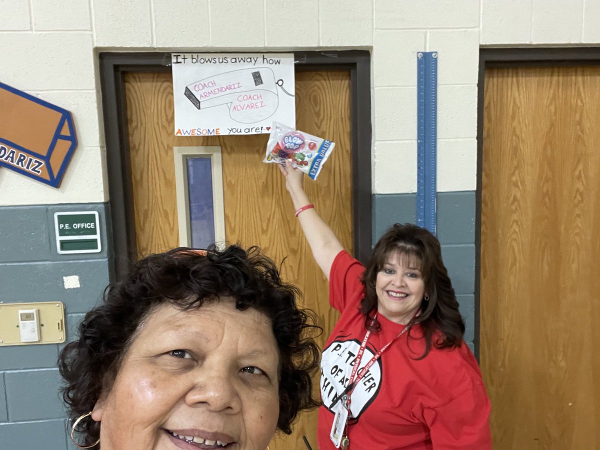 AngieArmendari3's tweet photo. So thankful for our Constance Hulbert faculty! Coach Alvarez and I were showered with many beautiful gifts for Coaches week👏🏼🏆🥰⁦@YsletaISD⁩ ⁦@CHESMightyHawks⁩ ⁦@ISofiaCarbajal⁩ ⁦@SophiaVFierro1⁩ ⁦@coachtalvarez1⁩ ⁦ https://t.co/alV5OgG6pI