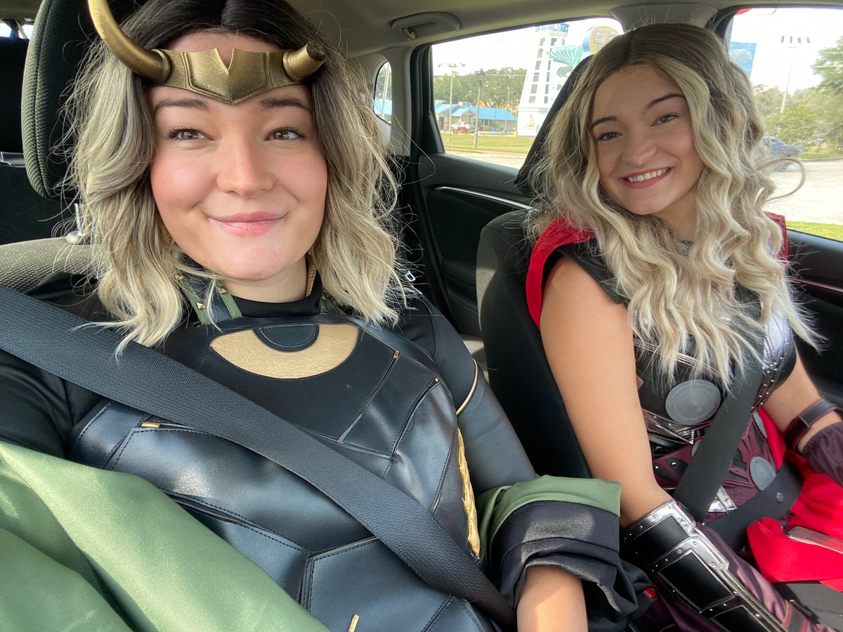beth_a_kneeee's tweet photo. @dominos Sylvie and lady Thor 🥰 https://t.co/Cen8R8h3gO