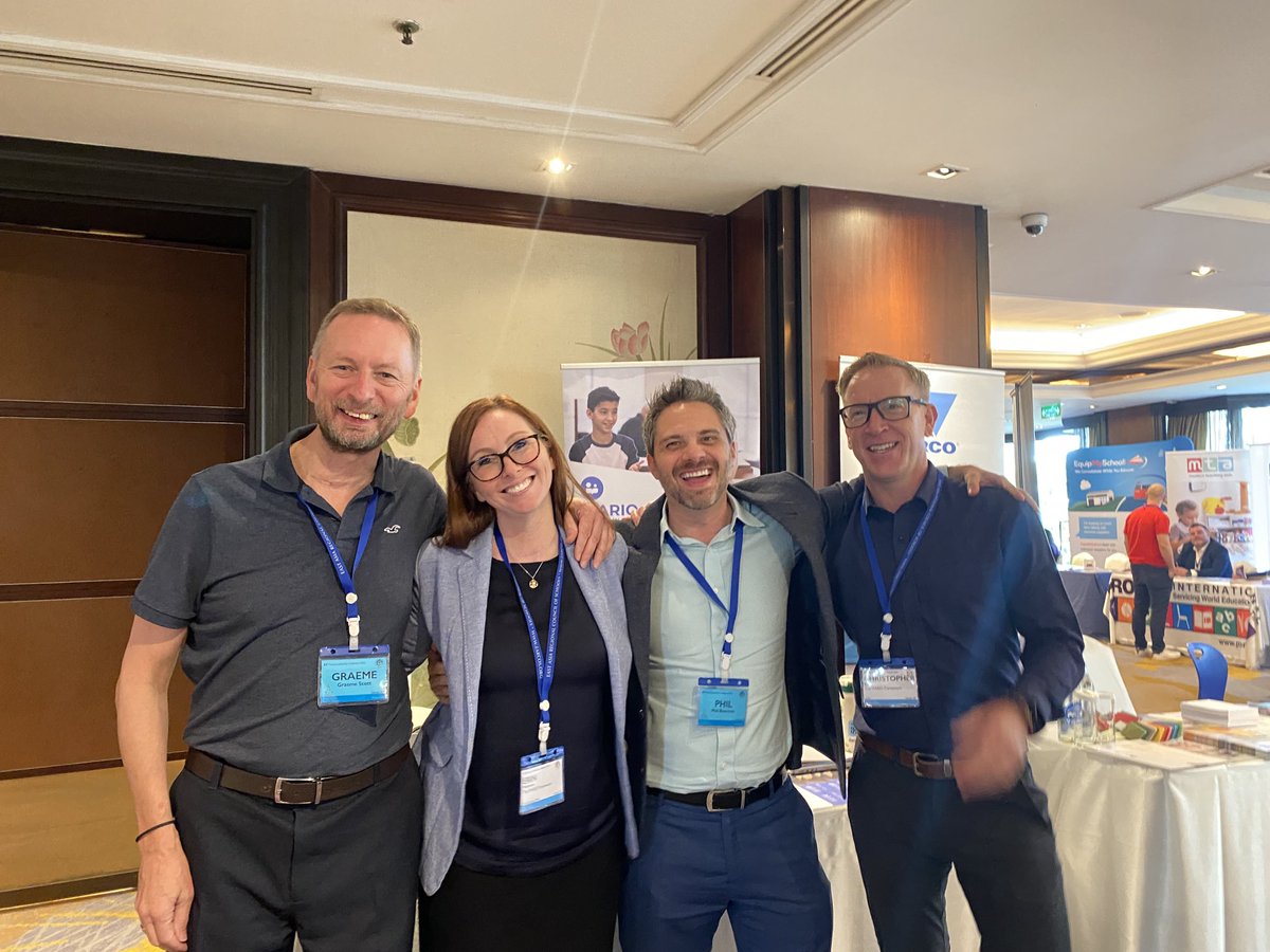 scott2923's tweet image. MARIO @ EARCOS Leadership 2022.  Exciting times for our team. #elc2022bkk #EARCOS #MARIOFramework