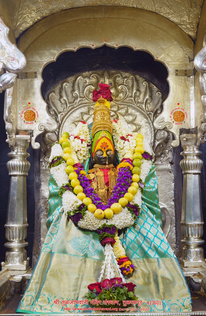 TuljabhavaniTT's tweet photo. Shri Tuljabhavani Darshan 29/10/2022 https://t.co/kkTjC6WmDO