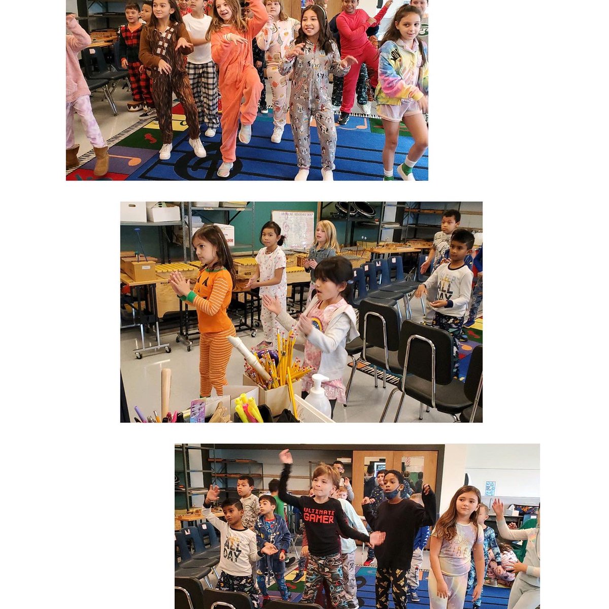 msmarcusmusic's tweet photo. Music in pajamas throughout Island Trees schools for Red Ribbon Week  @WeRStokes @IslandtreesMMS @IslandTreesHS https://t.co/5toUICMAMS