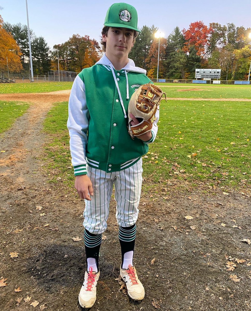 ctfurybaseball's tweet photo. 15U starting pitcher Evan โBubblesโ Westfall drippinโ with the PO jacket on last night! (Coach Joeโs jacket) #CTFuryBaseball #FuryFam โพ๏ธ๐ https://t.co/MXUCP3CKvW