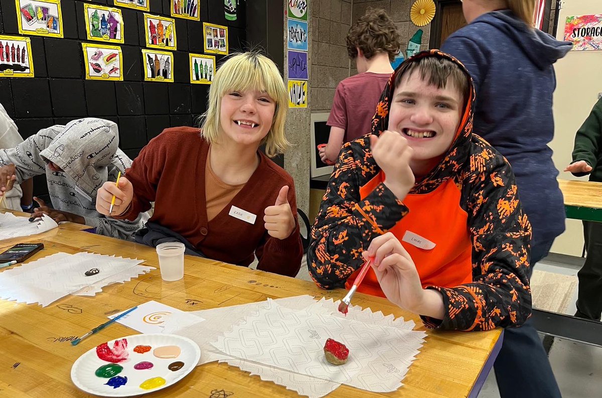 The Junior GLOmies program at East Middle School is back in action 👏🏻👏🏻👏🏻 Look at that turnout!!! Thank you to the passionate staff &amp; students for spreading the joy of inclusion ❤️🖤🤍 <a href="/ShakoEast/">Shakopee East Middle School</a> <a href="/ShakopeeSchools/">Shakopee Public Schools</a>