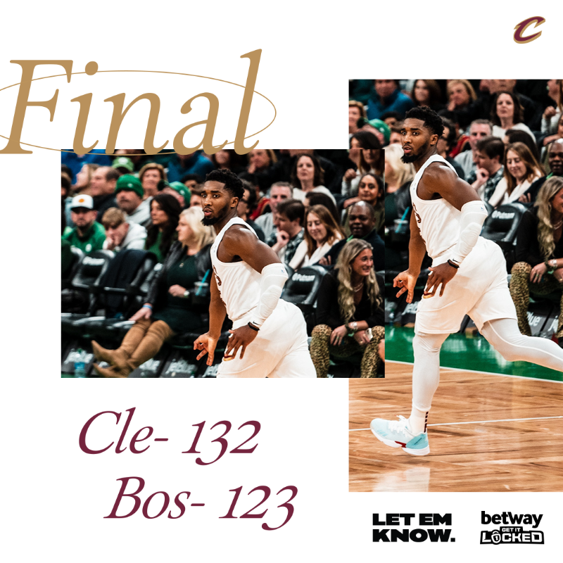 cavs's tweet photo. Four in a row!

@betwayusa | #LetEmKnow