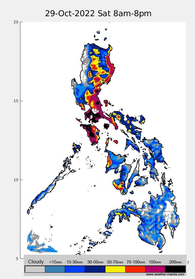 nababaha's tweet photo. Inuulit ko. Walang namamatay sa ulan. Ang nakakamatay ay ang baha at landslide dahil sa ulan.

ALAMIN ang mga ito:
1) Tignan ang dami ng ulan sa PAGASA at twitter ni @Weather_Manila
2) Bisitahin ang https://t.co/QEJjUTGUf7. Alamin kung posibleng magbaha sa inyong lugar.
#PaengPH https://t.co/6ubQ4buvg5