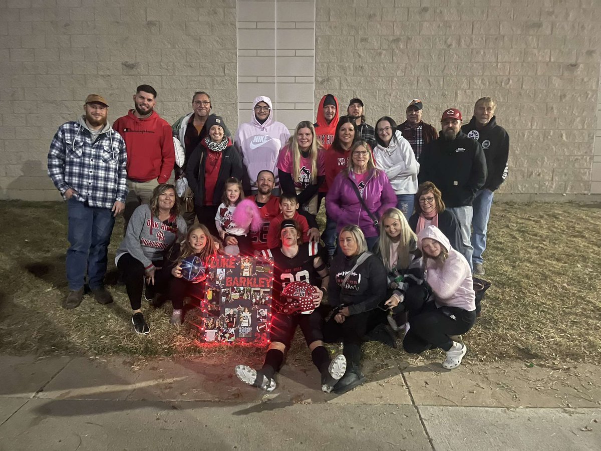 Thank you Oak Hills for giving me the best 4 years of football I could ask for I don’t regret a single thing and I’m happy I built a family from this game 28 out. <a href="/ohstrength/">OHSTRENGTH</a> <a href="/OakHillsFB/">Oak Hills Football</a>