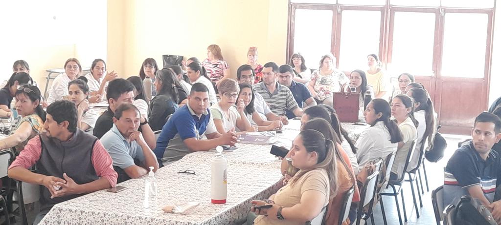 InesOrtega_Inte's tweet photo. Prensa municipal:

Se realizó en la ESFA N°1 de Fuerte Esperanza un encuentro que corresponde al "Programa de Acompañamiento Territorial", contando con las presencias de autoridades del Ministerio de Educación de la Provincia... https://t.co/QwGYT8Xjto