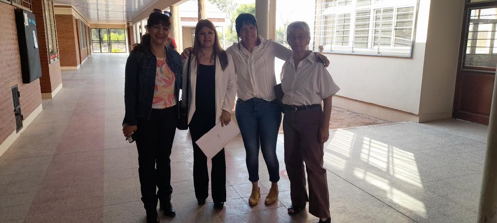 InesOrtega_Inte's tweet photo. *Directores de distintos Establecimientos Educativos y Docentes de nuestro Impenetrable. 
Por su parte, el Director de la Subsede Educativa de Fuerte Esperanza, Ariel Avalos, junto a la Intendenta, Inés Ortega, dieron la bienvenida a los presentes. https://t.co/dKWx1vlAxU
