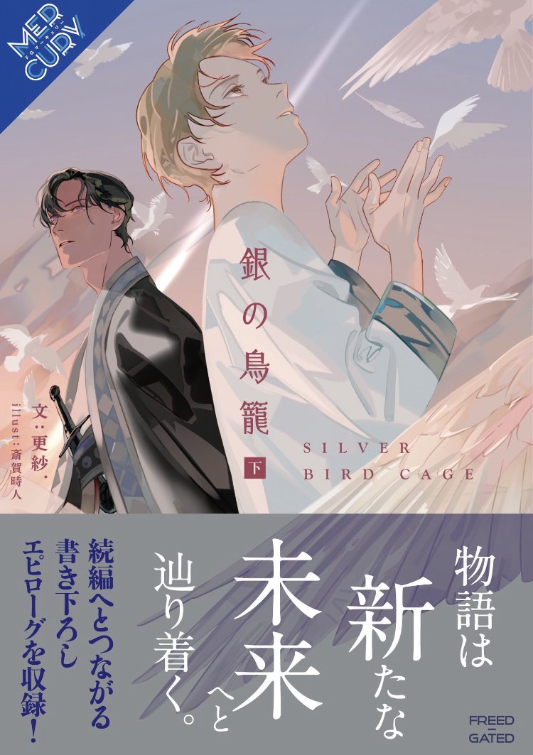sarasa110's tweet photo. いよいよ拙作『銀の鳥籠』下巻が発売となりました😊
これが最後ですね…少し寂しい😭
本屋さんによっては発売日が遅れるようで、見に行ったら31日と言われてしまいました💦💦
僻地は辛い😭

エピローグの書き下ろし付きですのでどうぞよろしくです！😁 https://t.co/KczhrvMMoF