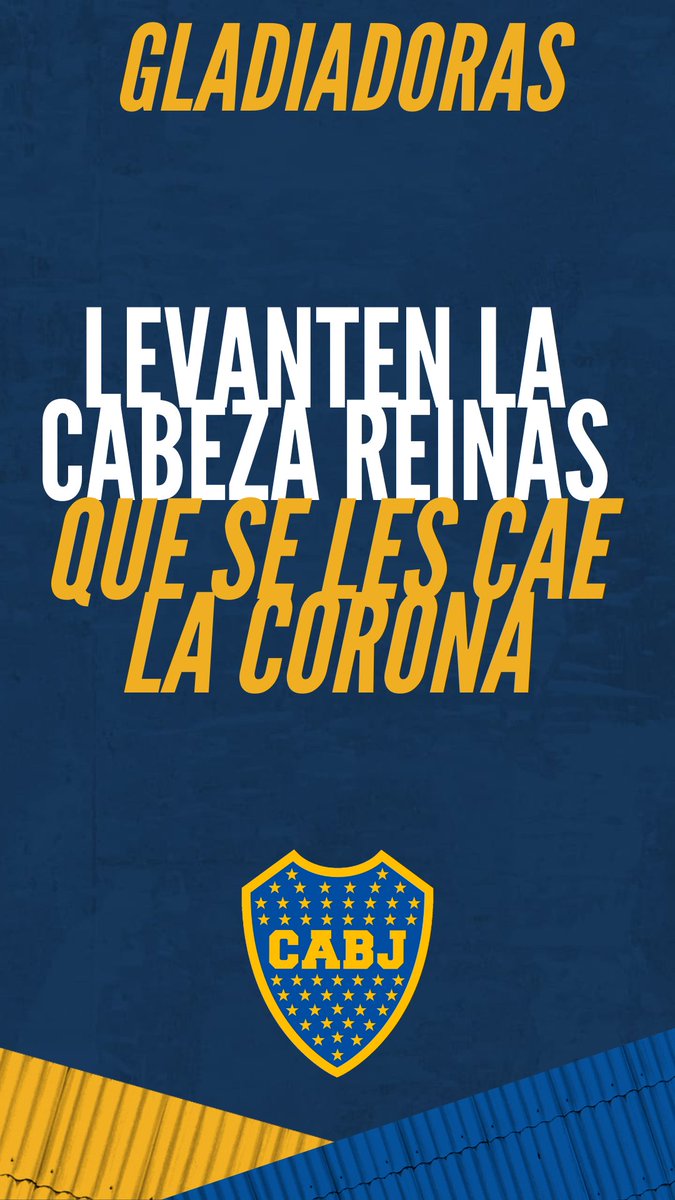 Antooo27's tweet photo. #Gladiadoras #BocaJuniors #LibertadoresFEM 💙💛💙 https://t.co/sPOSo1tEs5