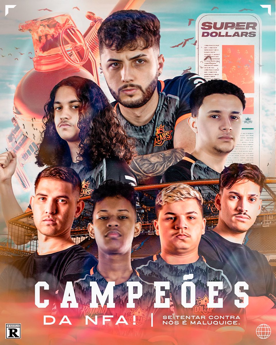 dollarsgg's tweet photo. BI CAMPEÃO DA NFA 🏆🏆

FOI NA RAÇA, FOI NO AMOR E NA EMOÇÃO… NEM A FALTA DE ENERGIA CONSEGUIU NOS PARAR, PQ A NOSSA ENERGIA E A NOSSA VONTADE DE VENCER, É MAIOR QUE TUDO! #goDOLLATS 

COMEMORA ONDA LARANJA 🌊🧡 https://t.co/LrKfEx4xVK