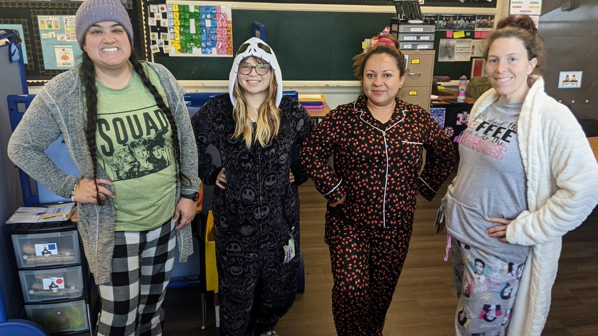 teachinggold's tweet photo. You know we had to have a PJ day for #RedRibbonWeek ! Best way to end the week and start the weekend! @gheeagles #RISDgreatness #keepcalmanddreamon https://t.co/oqJhXOeL3P