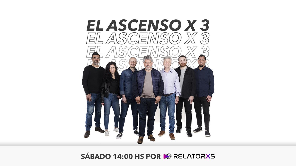 🟥HOY Sábado
🕑14 hs

✅La Mejor Info de Ascenso
✅Entrevistas
✅Opinión
✅Goles
✅y mucho más...

📲 Desde la APP <a href="/Relatoresconvos/">® Σ |_ Δ ╥ Φ ® Σ §</a> 
📻 Escuchalo x AM 680 @rmla680 
📺 You Tube Ax3

❤️‍🔥Corazón de Ascenso

👤<a href="/DanielCacioli/">Daniel Cacioli</a>
