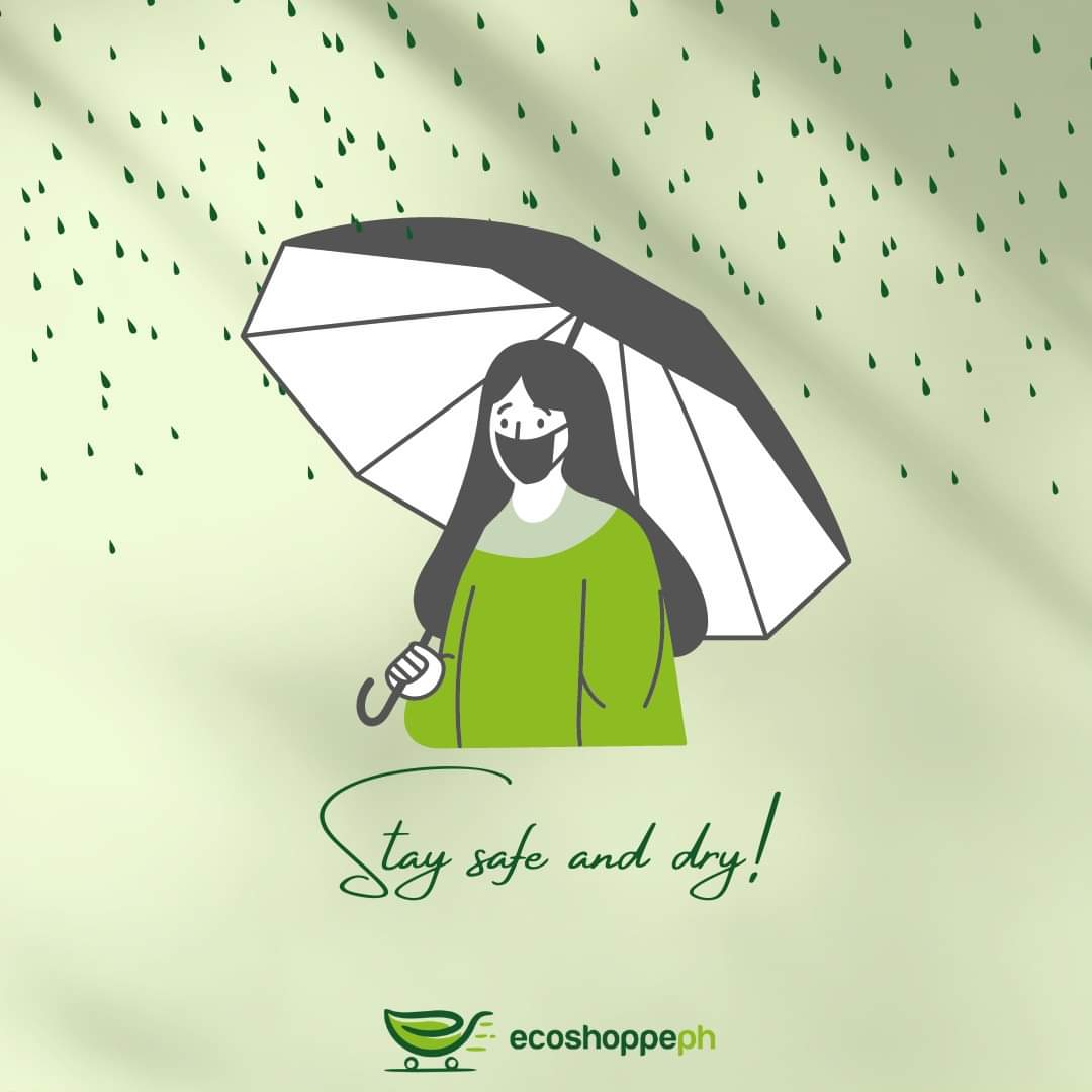 ecoshoppeph's tweet photo. Wishing everyone remains safe and dry today ☔🌧 Stay home as much as you can and ensure you have your rainy-day essentials when going out 🗒

Our hearts and prayers to our kababayan who have been affected by the tropical storm #PaengPH 🙏 https://t.co/5GwygCFqI6