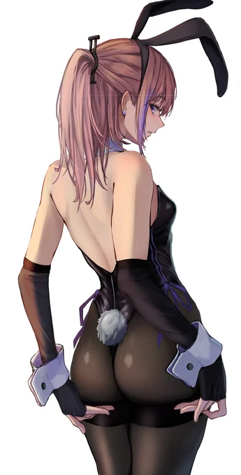 ドルフロのST AR-15バニーガールなar-15良い感じのお尻が描きたかったんだけど,思ってたより良い感じになった気がする....#ドールズフロントライン#イラスト練習 