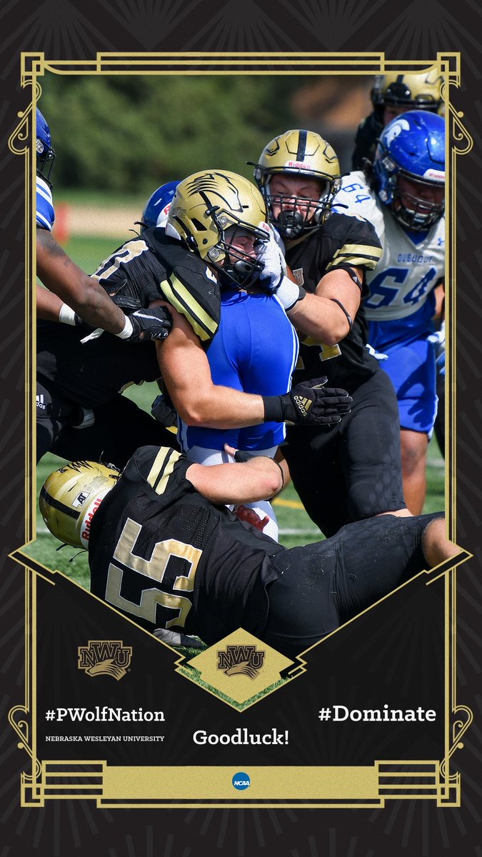 Thanks for the playoff love <a href="/CoachCrume/">Kevin Crume</a>  <a href="/NWUFootball/">NWU Football</a>