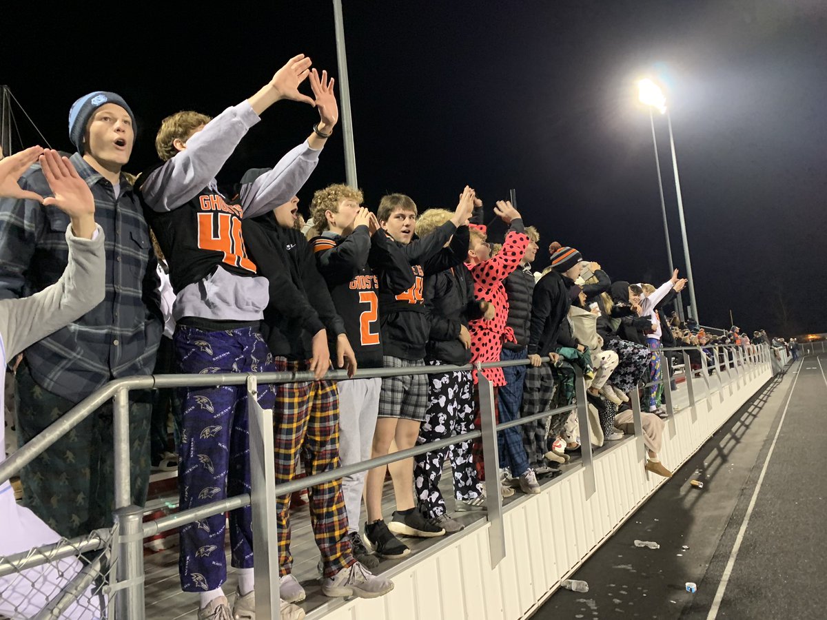 That Level 3 kind of feeling!! The Ghosts defeat Slinger 45-24 to advance to play Homestead next Friday in the WIAA Level 3 Playoff game.  <a href="/NoahHofmann12/">Noah Hofmann</a> finished with 5 TDS 😳!! Keep rollin, Ghosts 👻🏈👏🏻!!