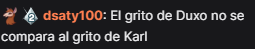 DxChatOOC's tweet photo. Eso no era un grito- 
xD https://t.co/qdmXB4QORX