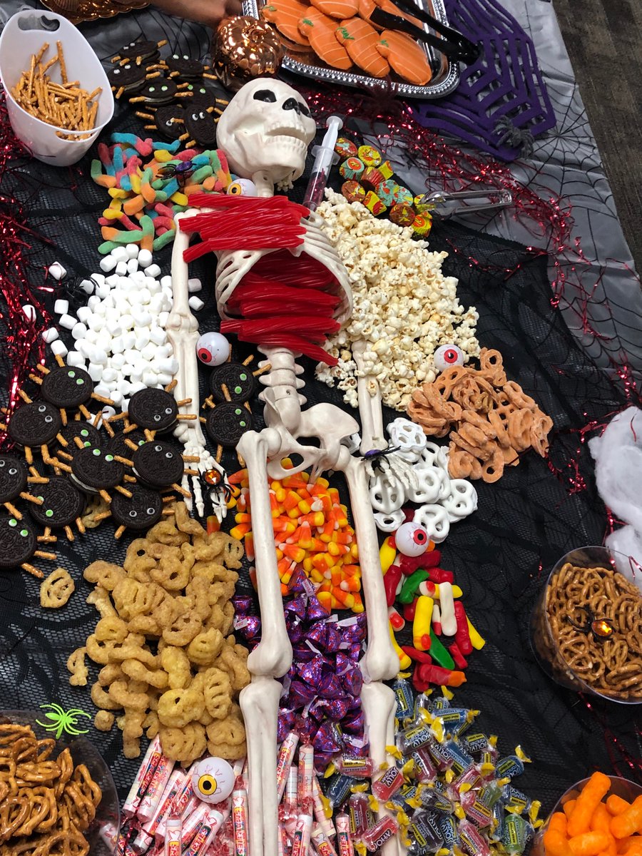 BFisram's tweet photo. Thank You @HolmsleyPTO for the     spooky charcuterie !! We have the best PTO here @CFISDHolmsley !!!!!!👻🎃🦇 https://t.co/9VVJ6rDT6W