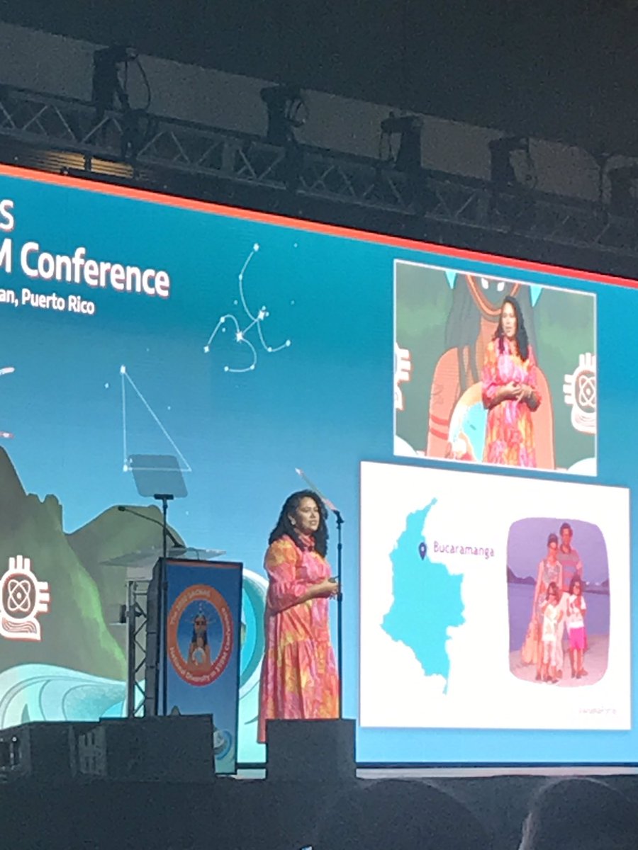 @AnaMaPorras’s plenary session talk at <a href="/sacnas/">SACNAS</a> today is one I’ll remember forever! She inspired us to lean on mentors &amp; colleagues to enter unknown research areas, and to do research we’re truly passionate about. Blessed to call her a friend &amp; colleague 💕. #FabFour #NDiSTEM2022