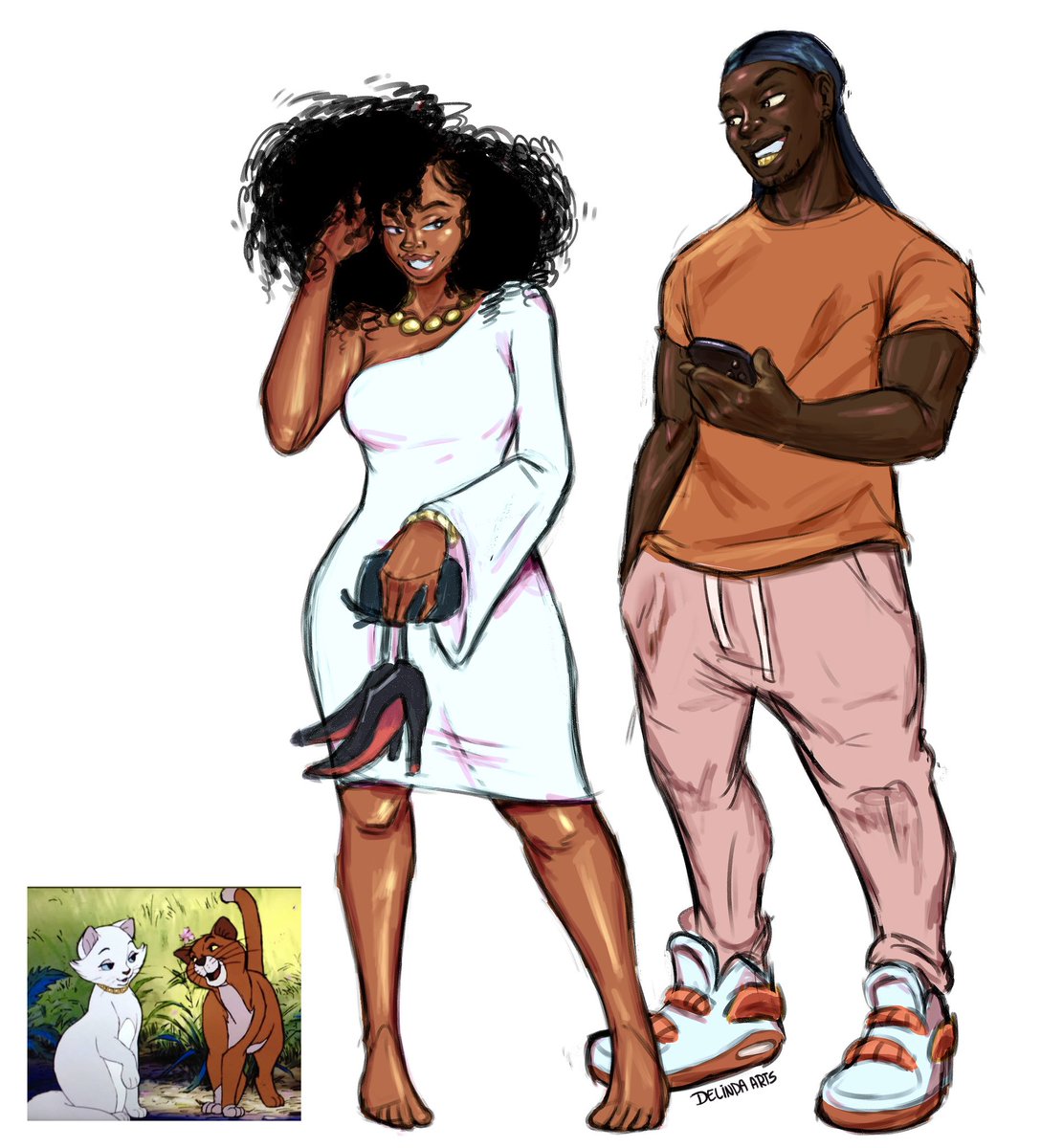 DELINDA ARTS (COMMS CLOSED) tweet media