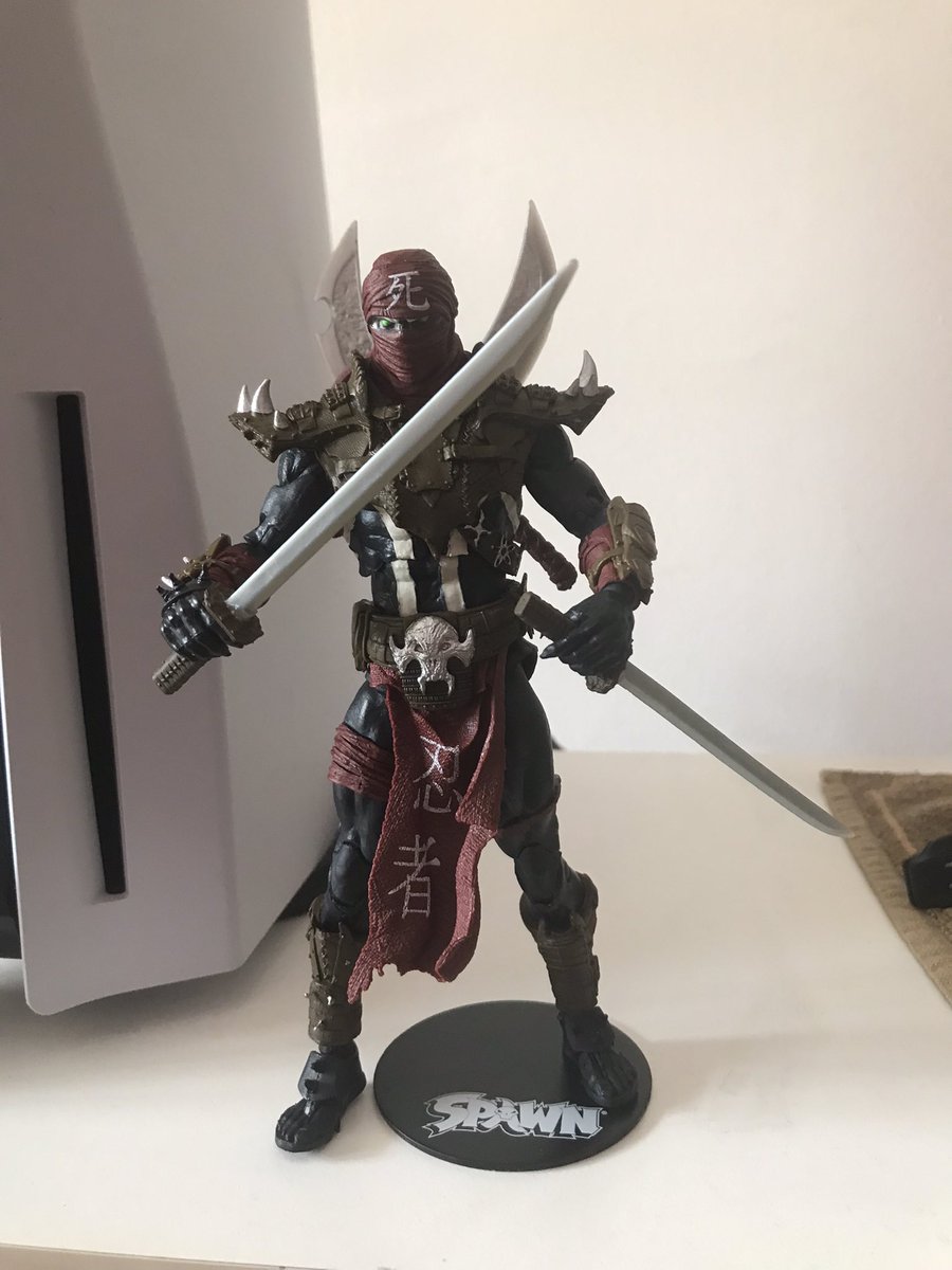 markiemarcoo's tweet photo. Thanks 🙏 @Todd_McFarlane @mcfarlanetoys #ninjaspawn #toddmcfarlane https://t.co/IhXzdhRIsL