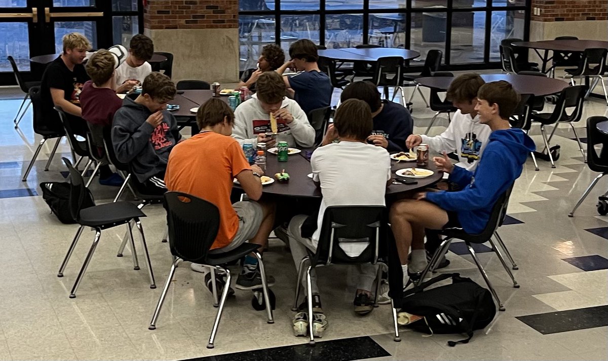 Wrapping up the Hickman soccer season with the final pasta party tonight.  What a great season!  Good luck to Hickman Varsity traveling to Blue Springs tomorrow for Districts!