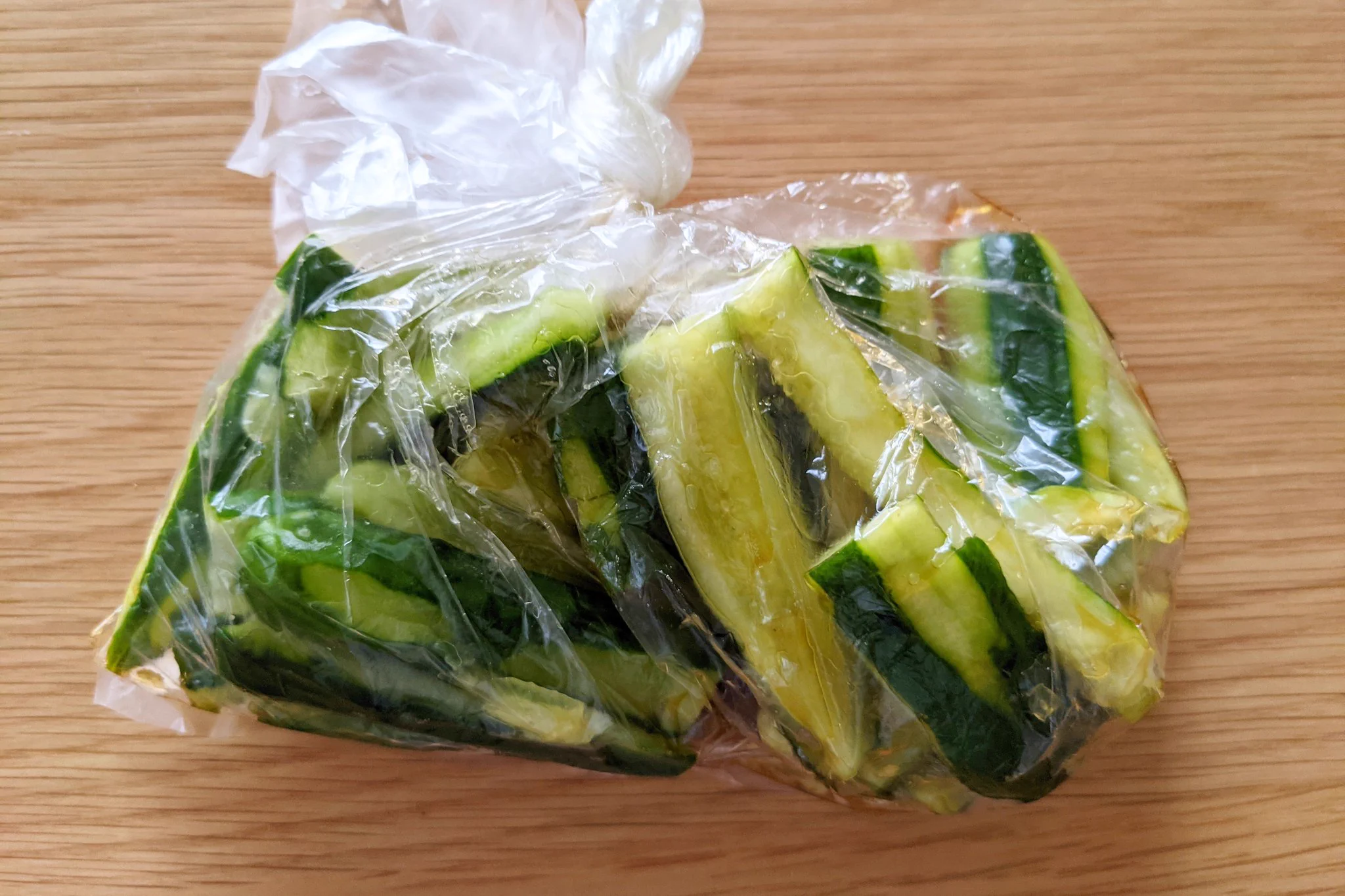 ポリポリ止まらない！簡単「旨味タタキきゅうり」。