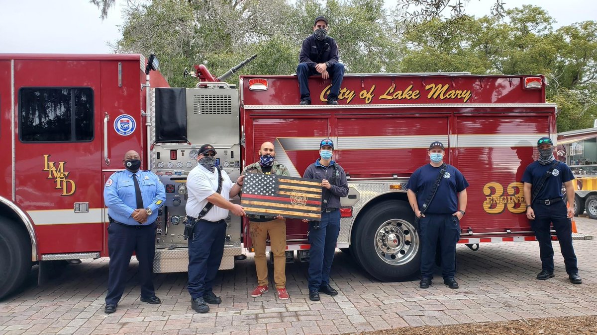 LakeMaryPD's tweet photo. 🚨 On National First Responders Day, we honor the men and women of the Lake Mary Police and Fire Department for their honor, courage, and sacrifice. We are proud of you! Thank you for all you do, heroes! 🚒 #LMFD #LMPD 🚔 https://t.co/9IH4G9BK3H