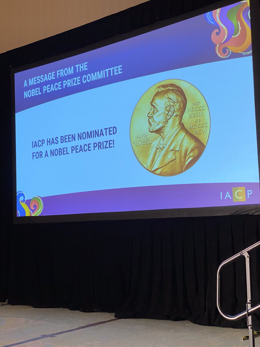 Quaid Farish partner, Chris Farish speaking at the opening plenary of the IACP 23rd Annual Networking &amp; Educational Forum with <a href="/king_francesca/">Francesca King</a> Roman Kern, &amp; Selina-Jane Triggs about their work in securing a Nobel Peace Prize nomination for IACP. @IACPNews #CPMagic