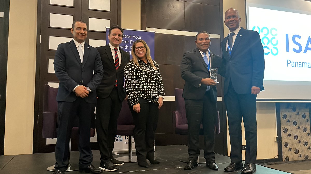 II ISACA Full Day Panamá

#ISACA #ISACAPanama #FullDayPanama #Tecnologia #Riesgos #Ciberseguridad #Blockchain #RaaS #CloudComputing #BCP #PositiveHacking #InteligenciaArtificial #MachineLearning