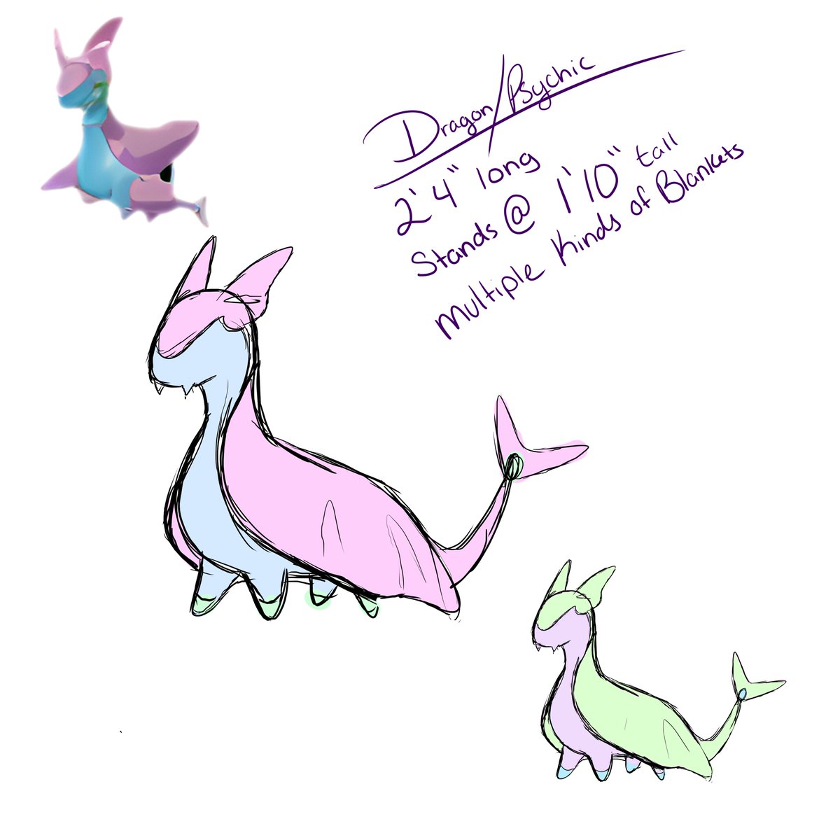 NixKat's tweet photo. Playing with the Pokémon generator and hear me out Pokémon. The comfy dragon Pokémon...

already have the sweet boy's story if anyone wants more of him
#pokemon #PokemonScarletandviolet #pokemonart #pokemonconceptart #art #pokemongenerator https://t.co/M05jpjg11P
