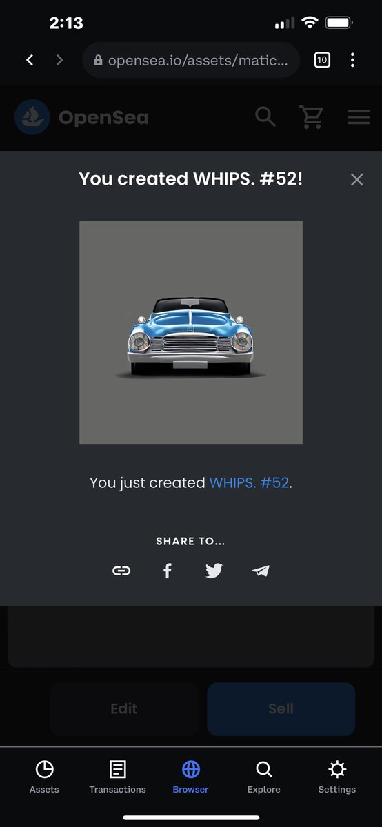 whips___'s tweet photo. https://t.co/UA2CdKiDbt

 #nftcollector #nftartist #nftcommunity #ethereum  #nfts #nft #nftart #crypto #blockchain #cryptocurrency #opensea #nftcollectors #newnftdrop #nftcollection #nftcollectibles #coolnft #nftmarket #nftinvestor #nftartwork #nftindonesia 
#polygon #eth https://t.co/0Mmf7b7tVN