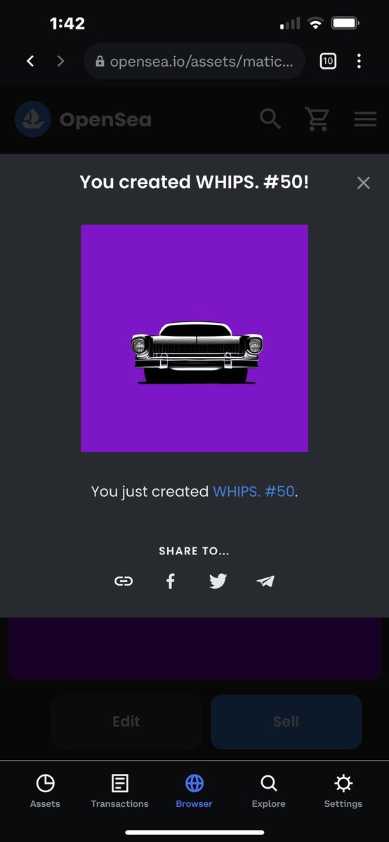 whips___'s tweet photo. https://t.co/UA2CdKiDbt

 #nftcollector #nftartist #nftcommunity #ethereum  #nfts #nft #nftart #crypto #blockchain #cryptocurrency #opensea #nftcollectors #newnftdrop #nftcollection #nftcollectibles #coolnft #nftmarket #nftinvestor #nftartwork #nftindonesia 
#polygon #eth https://t.co/0Mmf7b7tVN