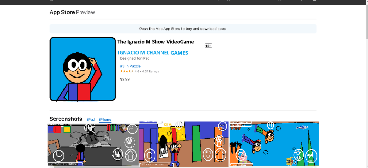ignaciomoficial's tweet photo. El Show De Ignacio M The Video Game Moblie IOS https://t.co/OGeEtnuwWs