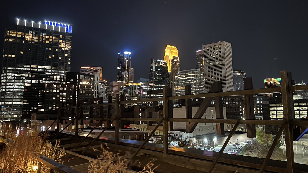 Beautiful October night in Minneapolis