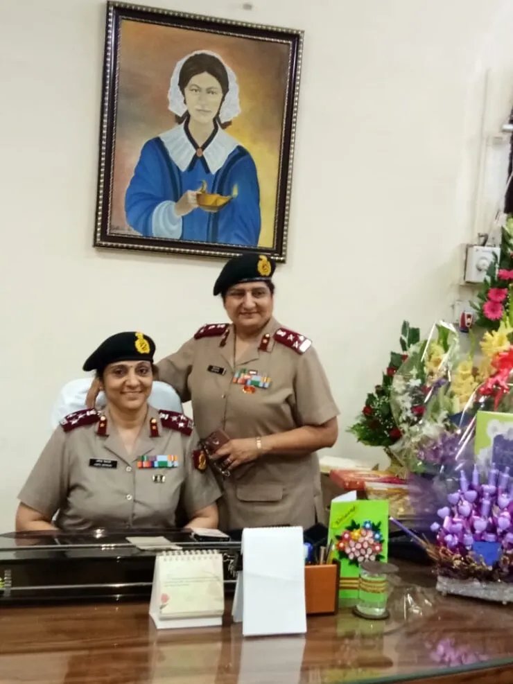 Major General Smita Devrani assumed charge as Additional Director General of #MilitaryNursingService (#MNS) on October 1 which coincides with the occasion of 96th MNS Corps Day.
#TheAstronaut #dogecoin #SmackDown #INDvSA #ELONMUSK #IndiGo