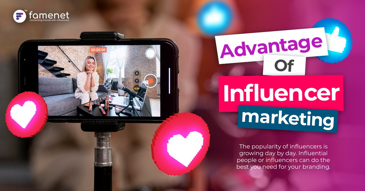 FameInfinity_'s tweet photo. Advantages Of Influencer Marketing For Your Brand

The popularity of #influencers is growing day by day. #Influential people or influencers can do the best you need for your branding.

More Info : https://t.co/YGyu9Q5bvD https://t.co/6qYEfDDObb