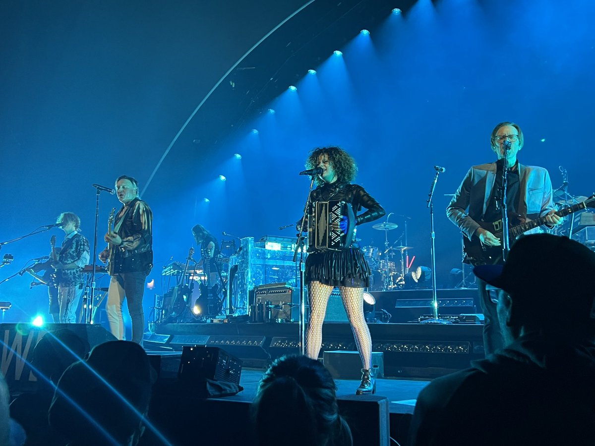 Bucket list show. Incredible. <a href="/arcadefire/">Arcade Fire</a> at <a href="/TheAnthemDC/">The Anthem</a>