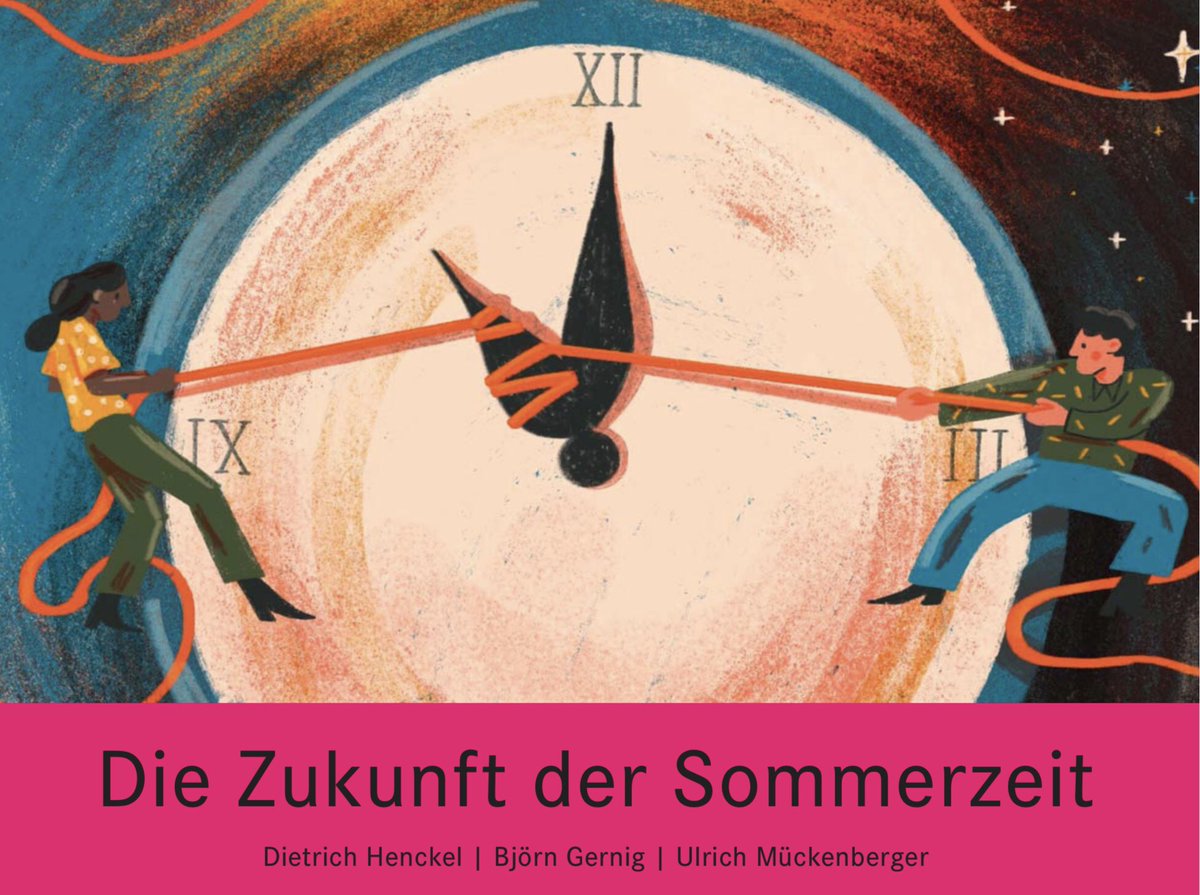 Die #Zeit wird wieder umgestellt. Wir plädieren dafür, die #Zeitumstellung abzuschaffen. Hier gibt es unser Dossier „Die Zukunft der Sommerzeit“ zeitpolitik.org/impulse
<a href="/BetterTimes_DE/">BetterTimes: DE</a> <a href="/riffreporter/">RiffReporter</a>