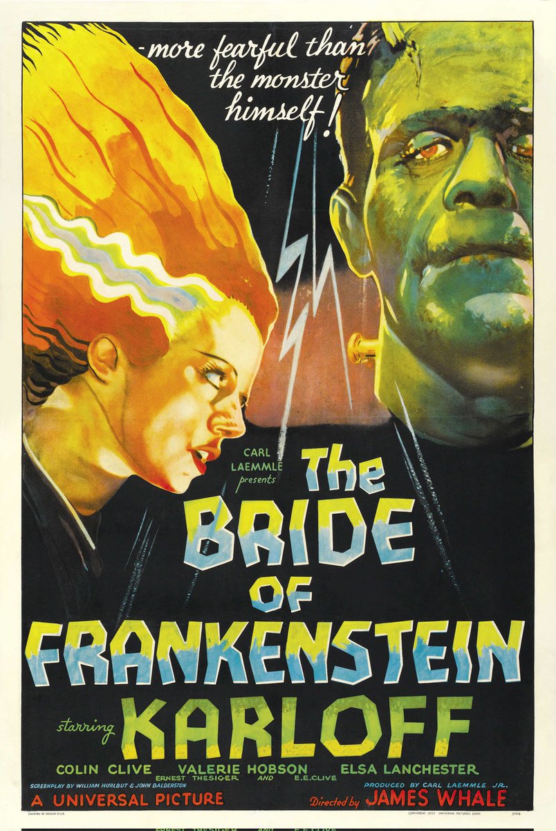 Watching now. This is my son's first time watch. He loves Frankenstein. 🤠🎃 #MutantFam #HorrorFamily4Life #horror #Halloween #HorrorFam #TheBrideOfFrankenstein