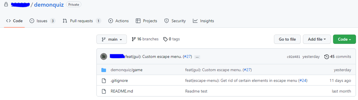 PyonPlatinum's tweet photo. when the vn in #visualnovel stands for versioning🤡
can't escape using git! https://t.co/BUo47YP6t5