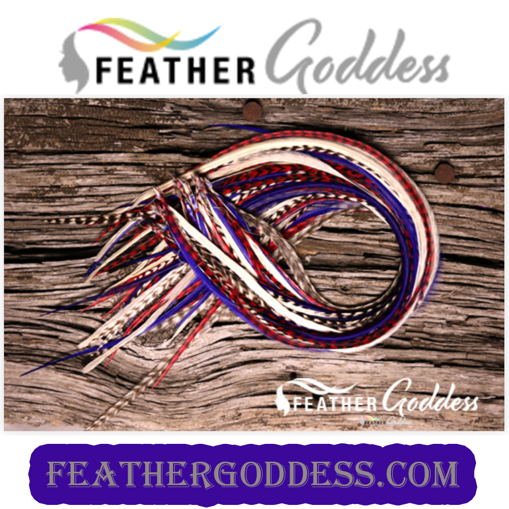 AMERICAN-PIE HAIR FEATHERS
feathergoddess.com/ECommerce/Shop…
:
#hairstyles #hairextensions #hairsolons  #featherhairextensions #hairstyle #fashionfeathers #feathergoddess #extensionspecialist #hairdresser #collegefootball  #collegiatesports #schoolcolors #holidaycolors #holidays