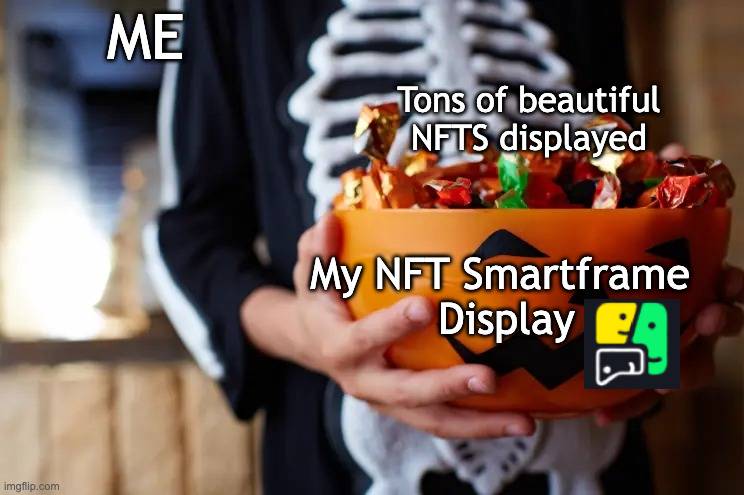 paperwish's tweet photo. Planning to spend the Halloween collecting candies?
Me too! 😂
I'm collecting my 'candies' with the help of @nftplay_fun. 🎃 😏

#NFTPlay #Album #Halloween #meme #NFTPlayMeme
#digitalart #digitalartwork https://t.co/WOT0Fx24mX