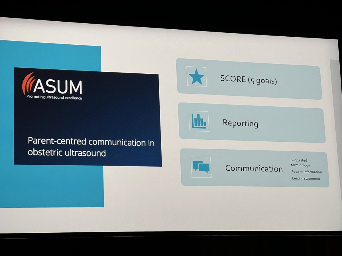 RANZCRcollege's tweet photo. Patient-centred communication in obstetric ultrasound is important. Ms Ali Deslandes goes through some of the goals for Clinical Radiologists. #RANZCR2022 #Womensimaging https://t.co/zIcfpc0psm