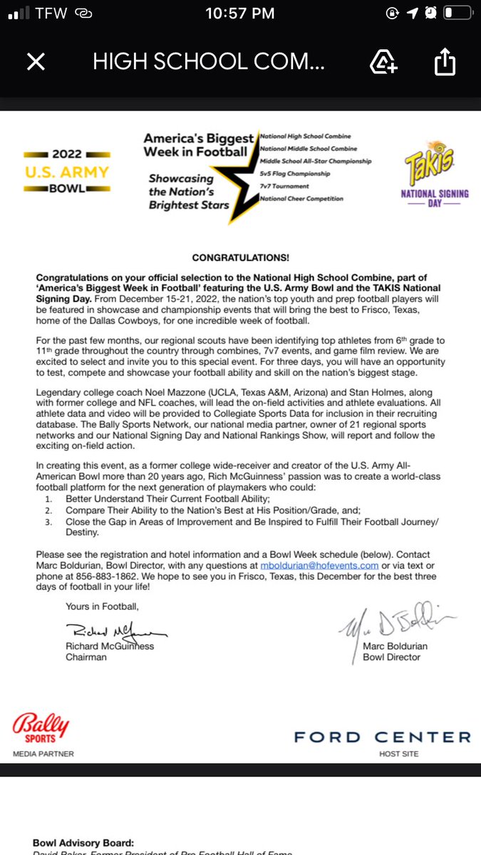 XGanier's tweet photo. I would like to say I am extremely grateful &amp; blessed to receive an invite to the U.S Army Bowl @coachlollar @CoachCooley9 @WXXV25 @Coastfootball @TheJeffTakeWXXV @PearlRiverFB @coachkeith_1k https://t.co/2GyX4OPsHr