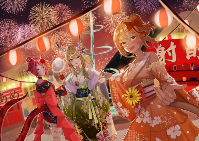 「summer festival」 illustration images(Latest｜RT&Fav:50)