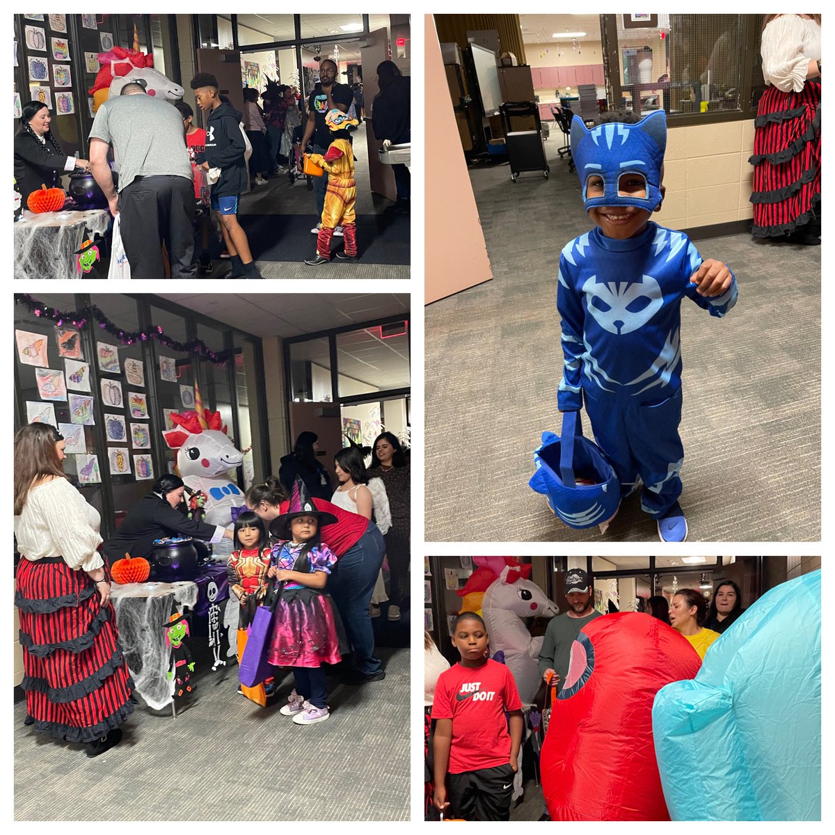 MrsRAustin's tweet photo. What a fun night for our Emmott community!!  Loved seeing our students in their costumes and their smiling faces!!!  @CFISDEmmott @jacahern @YRCharles32 #CFISDspirit https://t.co/CT6UnNPtFj