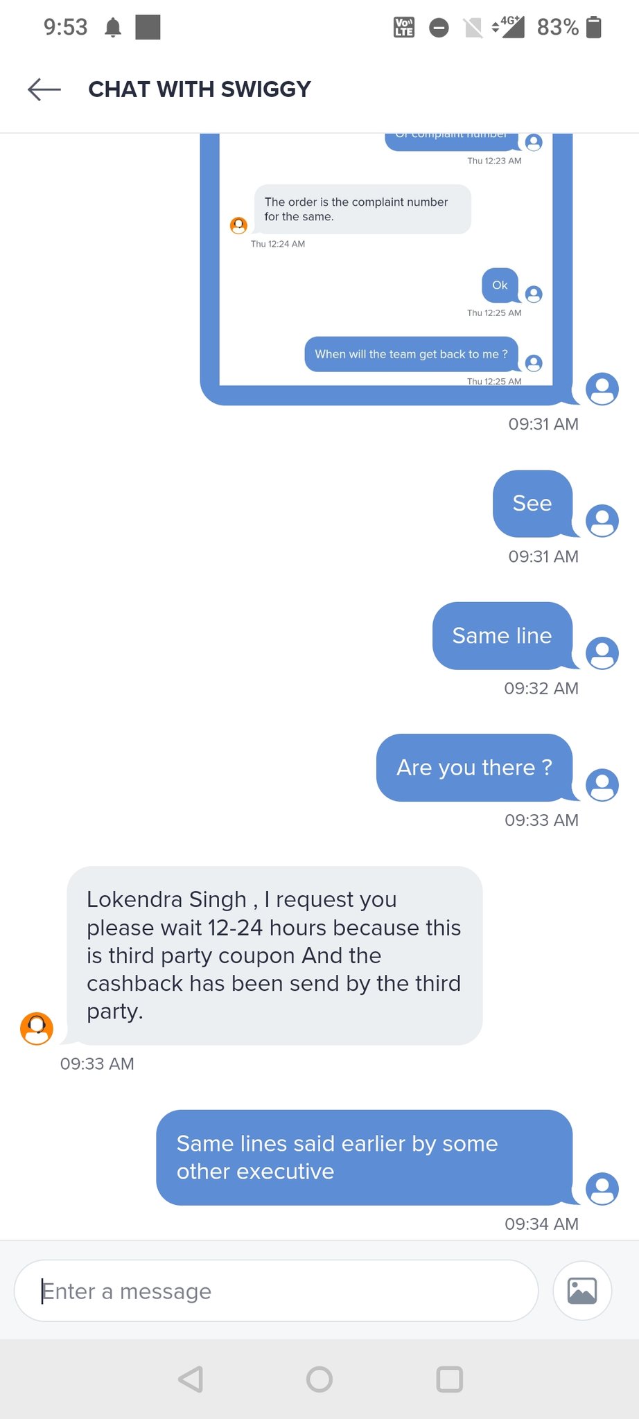 Is Swiggy 24 Hours Open