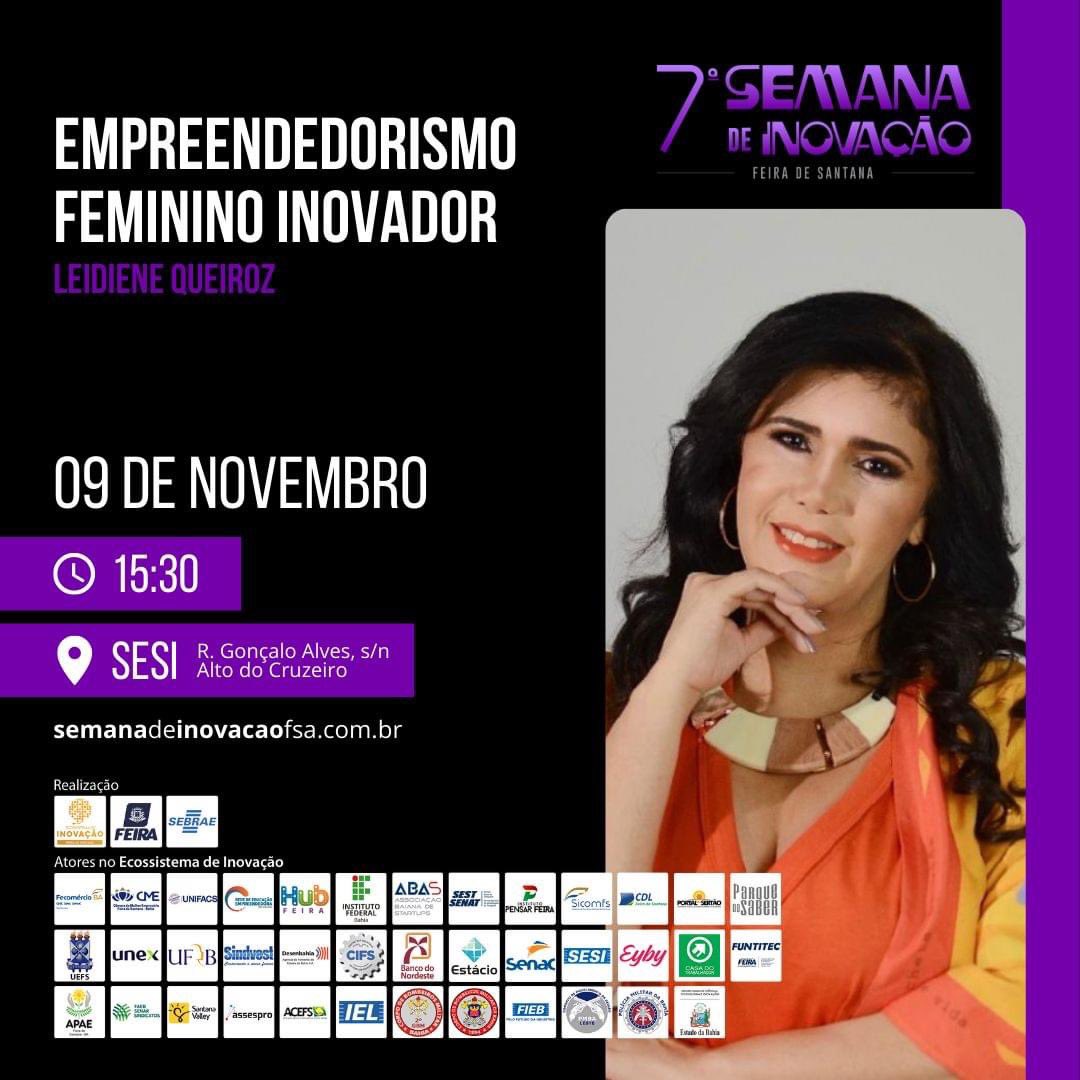 leideq's tweet photo. Vem aí… 💜 
🚀🚀🚀🚀🚀
#semanadeinovaçãofsa @semanadeinovacaofsa #empreendedorismofeminino #varejo #pensandoofuturo #feiradesantana https://t.co/YqKRRdDcOW